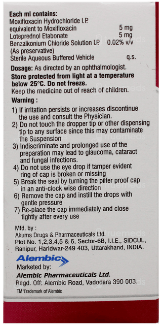 Moxoft Lp Eye Drops 5Ml